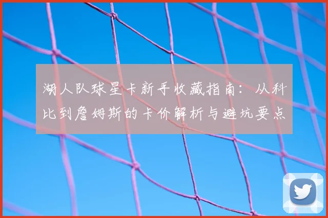 湖人队球星卡新手收藏指南：从科比到詹姆斯的卡价解析与避坑要点